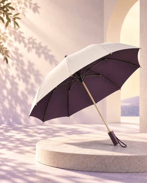 Uvenoria Solara – Elegant Double-Layer Sun Umbrella